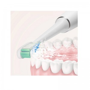 Ultraljuds elektrisk bärbar vattentät munhygien för tandhygien Tandborste