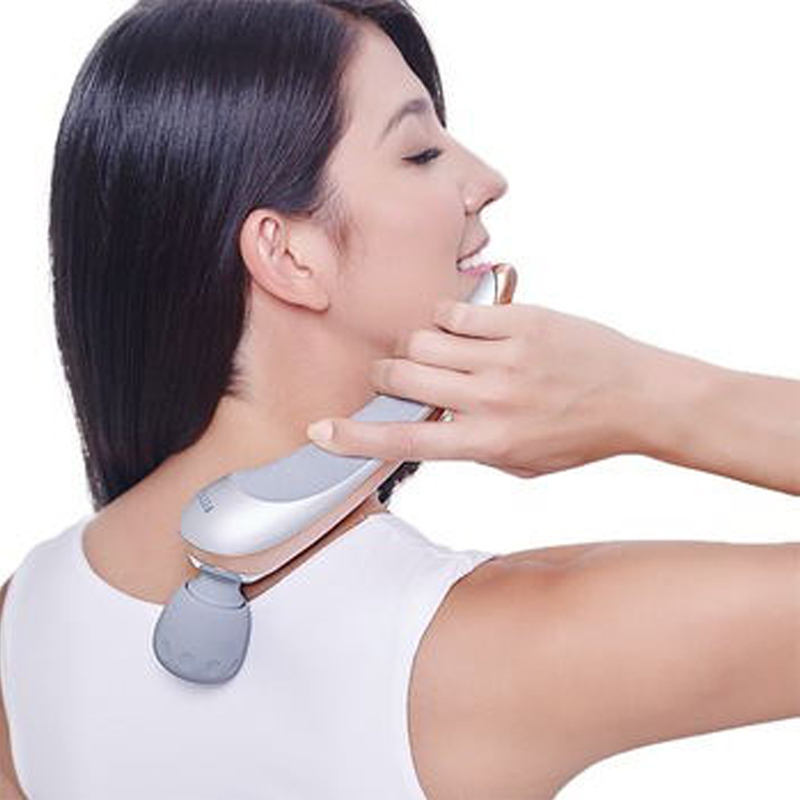 Magisk trådlös wandmassage med USB-laddningsbar handhållen personlig kroppsmassager för muskelvärk och sportåterhämtning